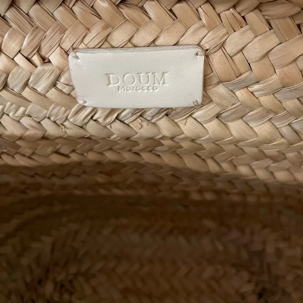 DOUM Morocco Woven Basket Bag - Picture 4 of 9